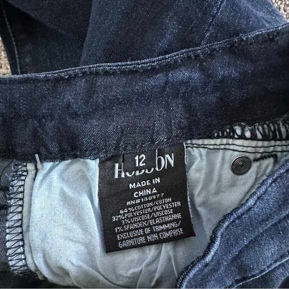Girls Hudson Alani Ankle Crop Jeans Size 12 - Picture 3 of 7